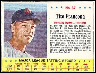 67 Tito Francona